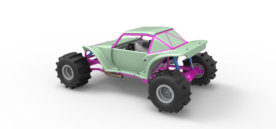 Formula Off Road Version 2 Scale 1:25 3D Print 550602