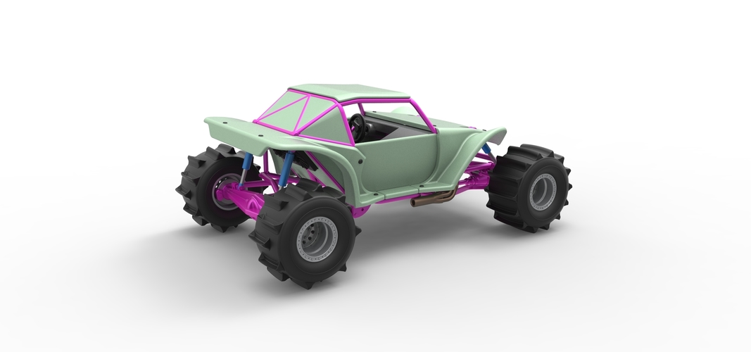 Formula Off Road Version 2 Scale 1:25 3D Print 550608