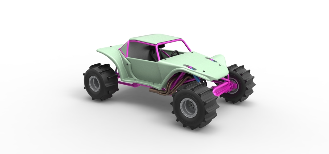 Formula Off Road Version 2 Scale 1:25 3D Print 550610