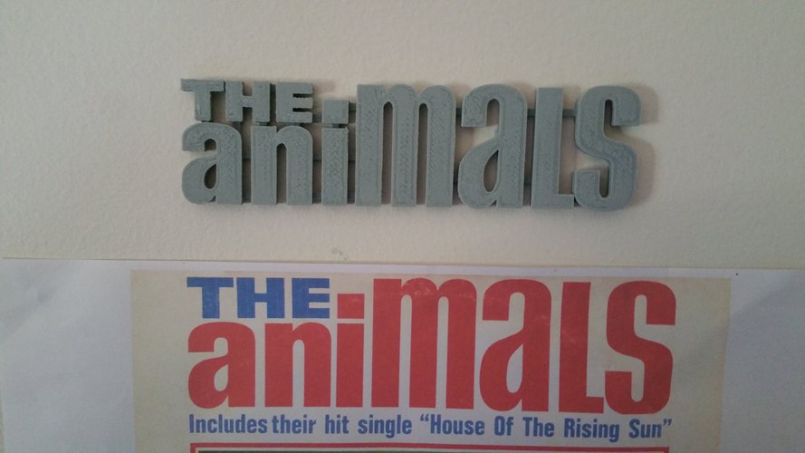 The Animals 3D Print 55065