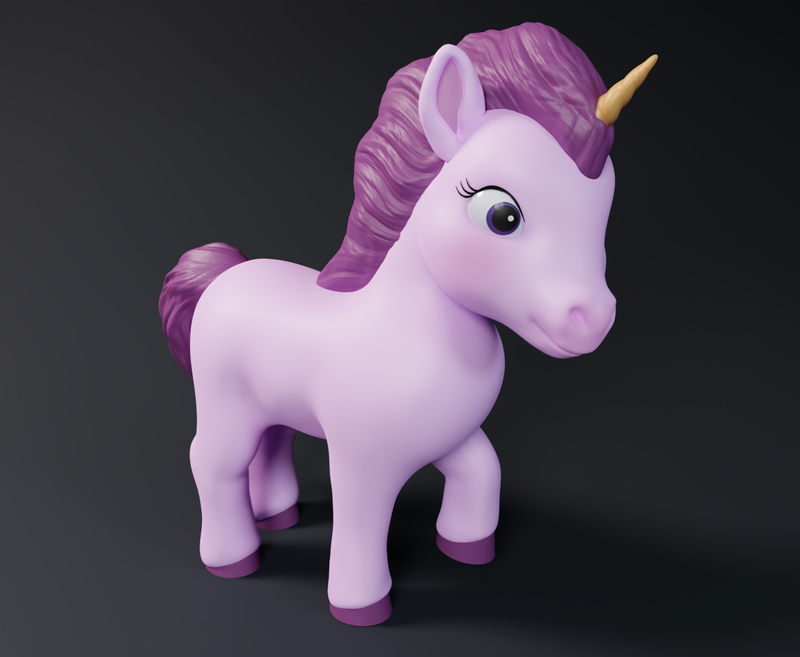 Cute Unicorn Version 2