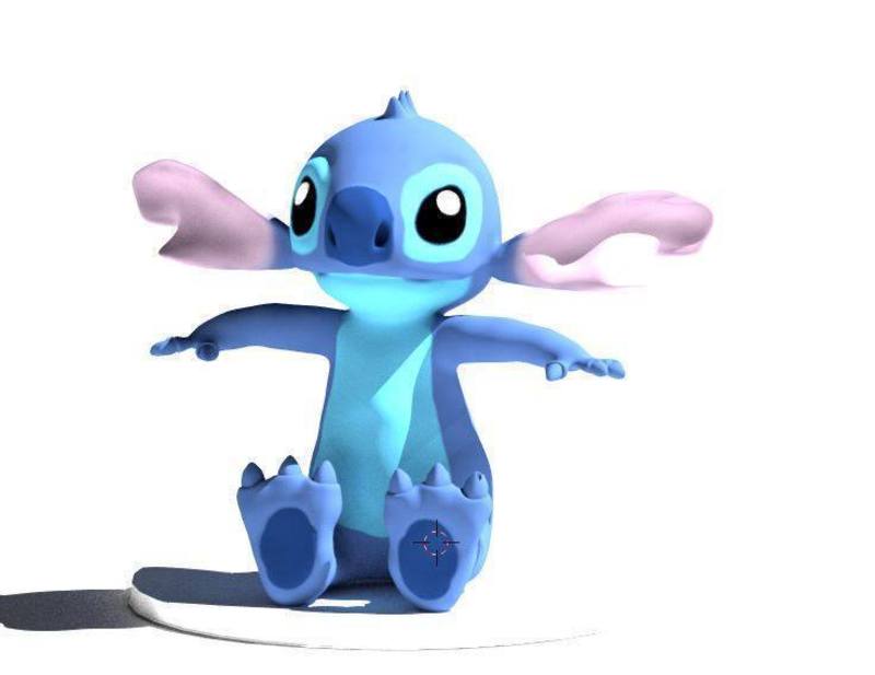 Stitch Action Figure Statue 