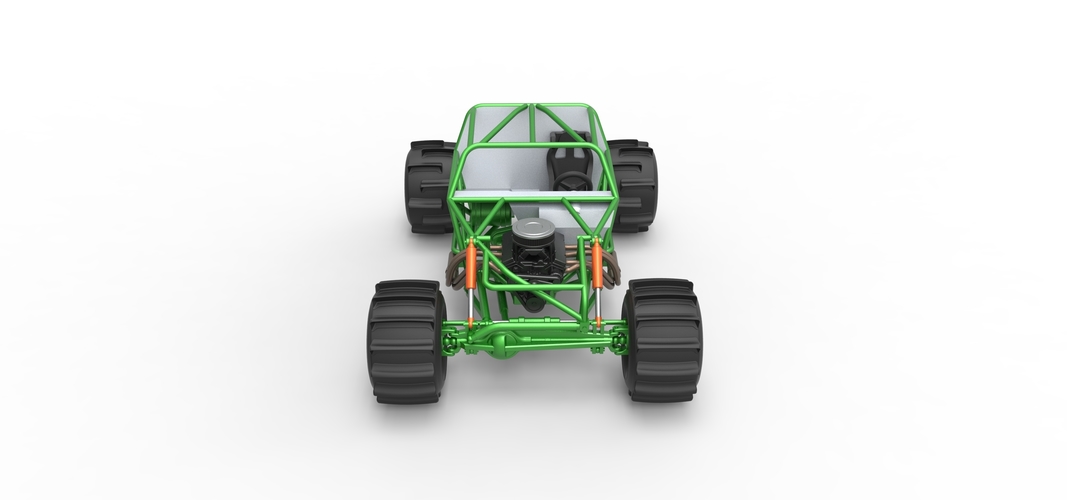 Formula Off Road Version 2 Base Scale 1:25 3D Print 550770