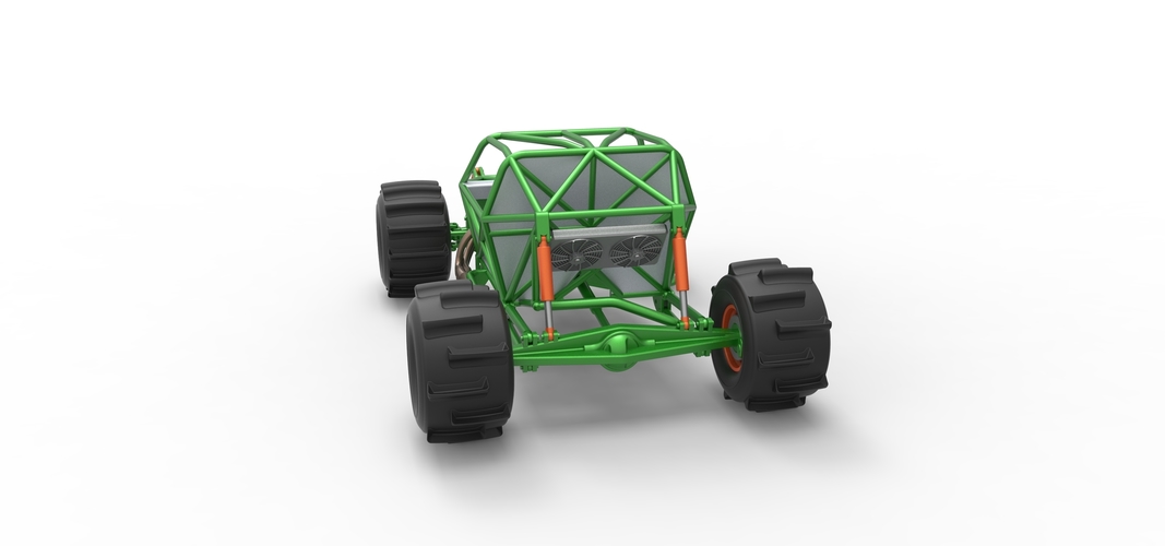 Formula Off Road Version 2 Base Scale 1:25 3D Print 550776