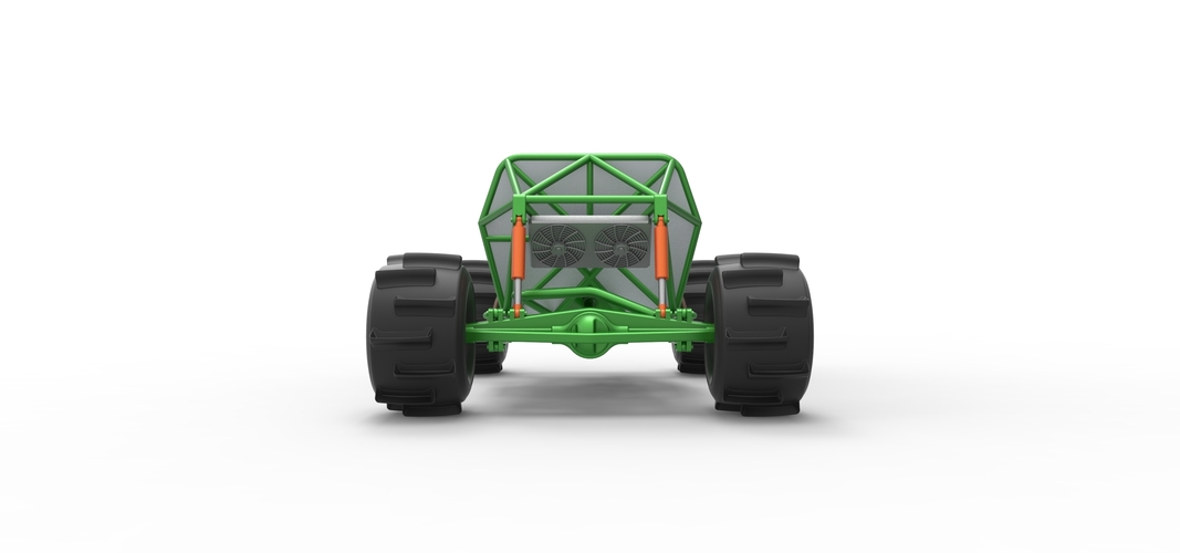 Formula Off Road Version 2 Base Scale 1:25 3D Print 550778
