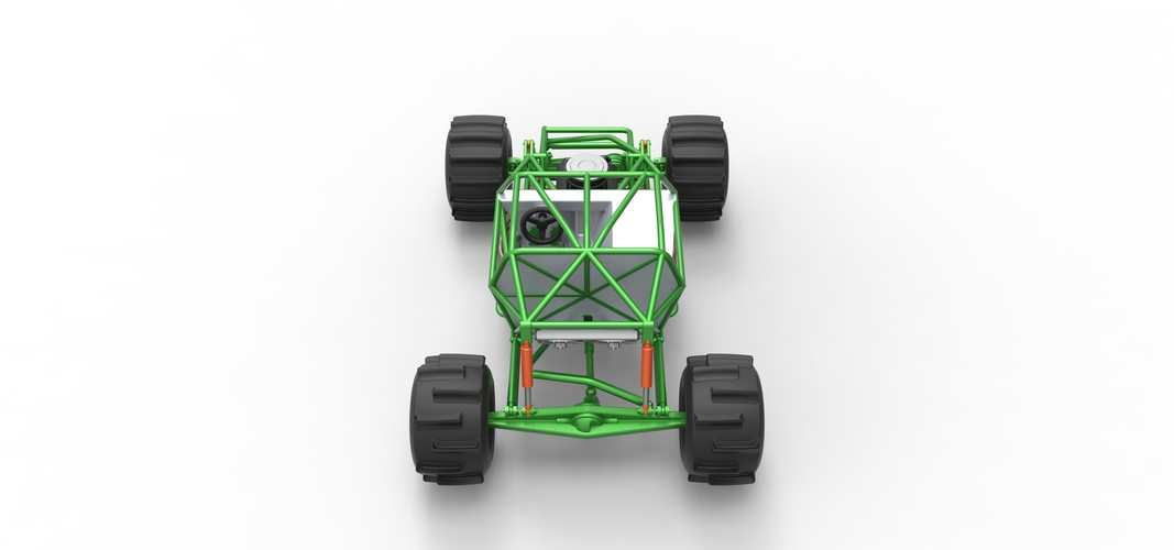 Formula Off Road Version 2 Base Scale 1:25 3D Print 550779