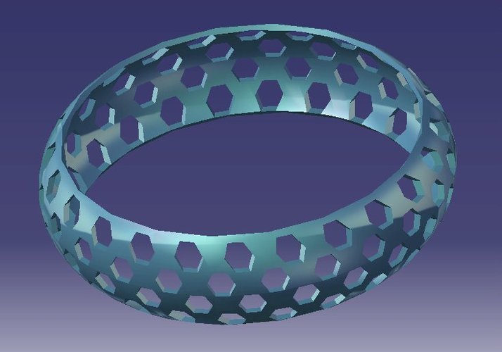 round bracelet 3D Print 55083