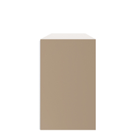 Elegant Minimalist Chest of Drawers with Curved Design Accents - Thumbnail 3