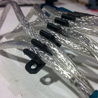 cable clip for 5 or 10 cables - Thumbnail 2