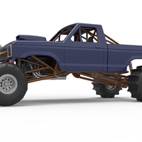 Mud dragster Version 2 Scale 1:25 - Thumbnail 2