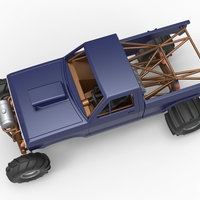 Mud dragster Version 2 Scale 1:25 - Thumbnail 4