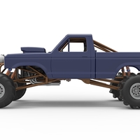 Mud dragster Version 2 Scale 1:25 - Thumbnail 9