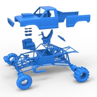 Mud dragster Version 2 Scale 1:25 - Thumbnail 18