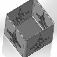 A quarter-sized pencil case with silhouette of the F-18 fighter - Thumbnail 3