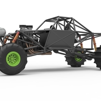 Mud dragster Base Scale 1:25 - Thumbnail 2