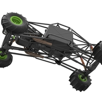 Mud dragster Base Scale 1:25 - Thumbnail 3