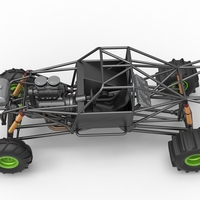 Mud dragster Base Scale 1:25 - Thumbnail 10