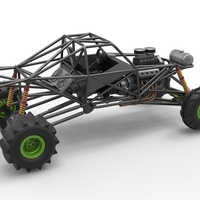 Mud dragster Base Scale 1:25 - Thumbnail 18