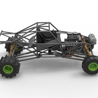 Mud dragster Base Scale 1:25 - Thumbnail 20