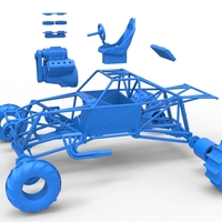 Mud dragster Base Scale 1:25 - Thumbnail 22