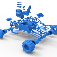 Mud dragster Base Scale 1:25 - Thumbnail 23