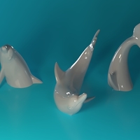 Swimming Dolphins - Thumbnail 2