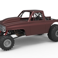 Mud dragster Version 3 Scale 1:25 - Thumbnail 1