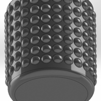 Round pen cup with convex and concave balls - Thumbnail 4