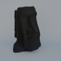 Moai Statue, Stylized Blocks - Thumbnail 13