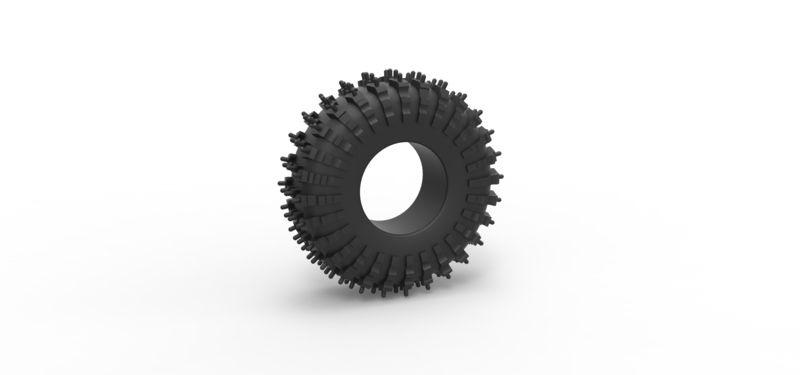 Offroad tire 132 Scale 1:25