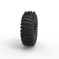 Offroad tire 132 Scale 1:25 - Thumbnail 3
