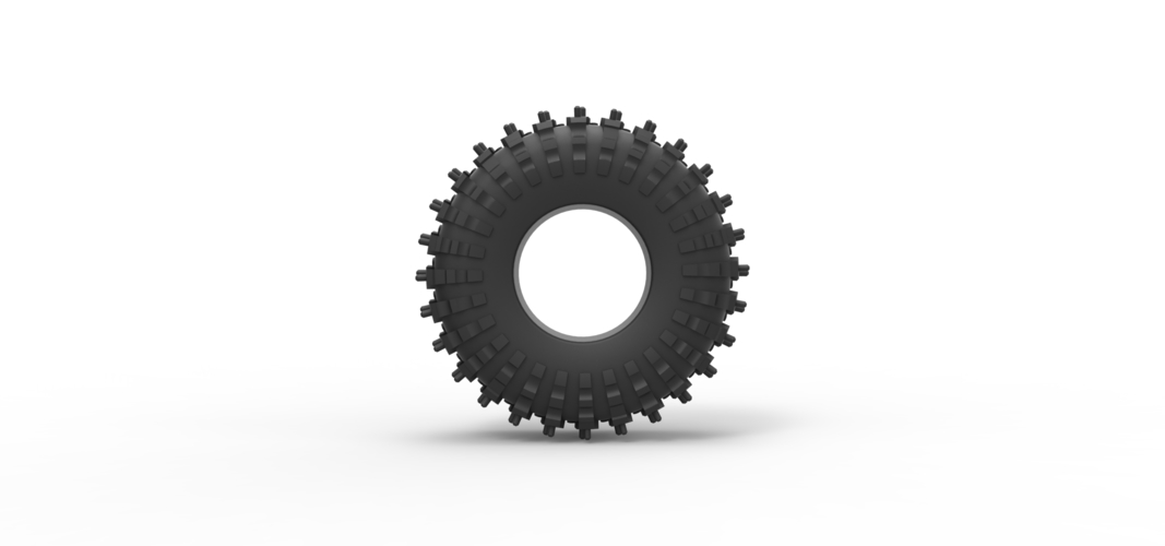 Offroad tire 132 Scale 1:25 3D Print 551341