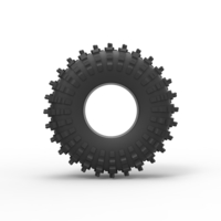 Offroad tire 132 Scale 1:25 - Thumbnail 5