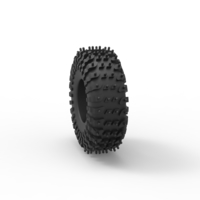 Offroad tire 132 Scale 1:25 - Thumbnail 8