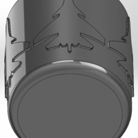 Round pen cup with five Su-35 silhouettes - Thumbnail 4