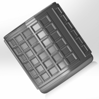 Round pen cup with windows - Thumbnail 2