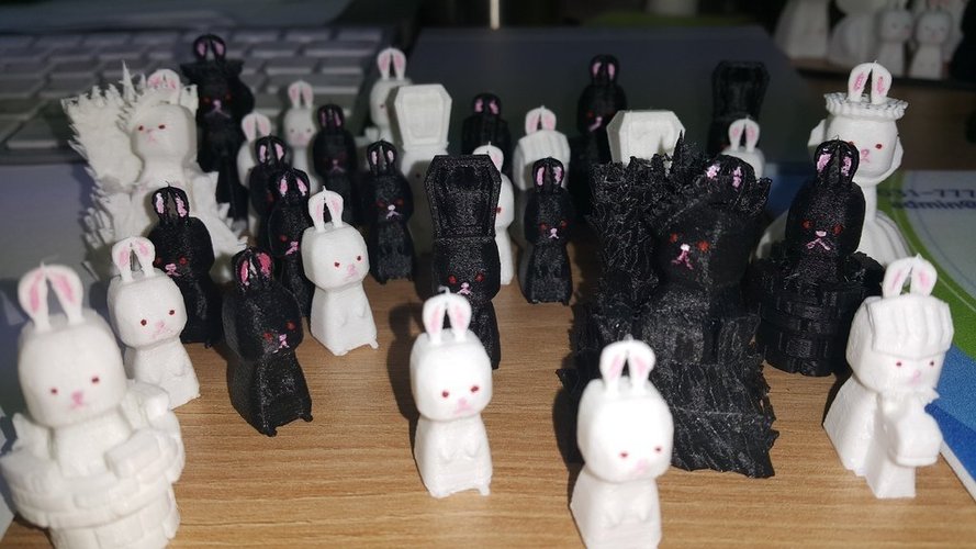 Chess Rabbit Mark-III 3D Print 55145