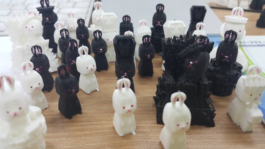 Chess Rabbit Mark-III 3D Print 55146