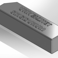 SINGIDUNUM UNIVERSITY sign spinning - Thumbnail 5