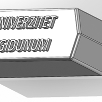 SINGIDUNUM UNIVERSITY sign spinning - Thumbnail 7