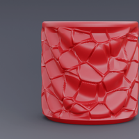 Pen Holder Voronoi Pattern - Thumbnail 3