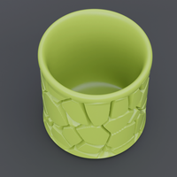 Pen Holder Voronoi Pattern - Thumbnail 2