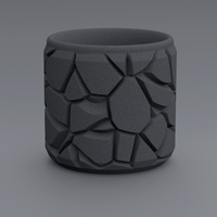 Pen Holder Voronoi Pattern - Thumbnail 4