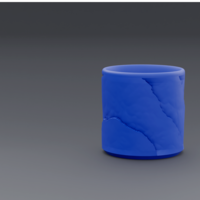 Pen Holder Rough Surface Pattern - Thumbnail 2