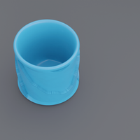 Pen Holder Rough Surface Pattern - Thumbnail 1