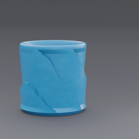 Pen Holder Rough Surface Pattern - Thumbnail 4
