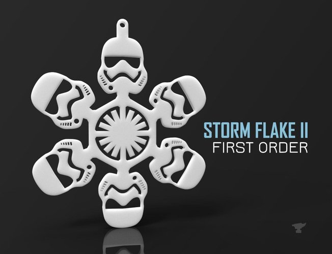 STORM FLAKE II - First Order - The Force Awakens 3D Print 55161