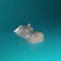 Swimming Rhino - Thumbnail 4