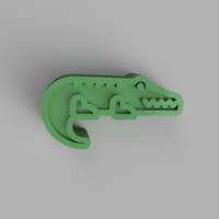 3D CROCODILE MODEL - Thumbnail 3