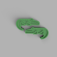 3D CROCODILE MODEL - Thumbnail 4
